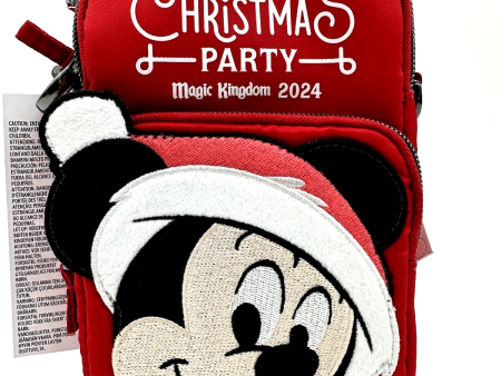 Disney Parks Mickey s Very Merry Christmas Party Lug Skeeter Crossbody NWT 2024 Online