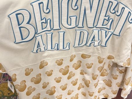 Disney Parks Beignet All Day Spirit Jersey 2024 Mickey ADULT Online Sale