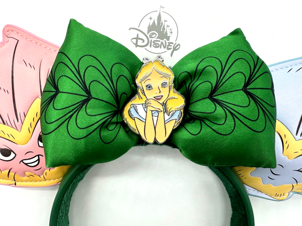 Disney Parks Epcot UK Ashley Eckstein Alice In Wonderland Mouse Ears Headband For Cheap