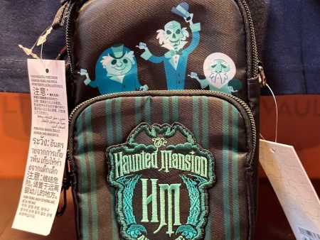 Disney Parks Lug Haunted Mansion Skeeter Mini Crossbody Bag 2024 For Sale