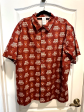 Disney Parks Epcot Rose and Crown Pub Button Up Shirt 3XL Camp United Kingdom World Showcase Online Sale