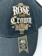 Disney Rose and Crown Pub Epcot Baseball Cap Hat 40 years United Kingdom 2023 on Sale