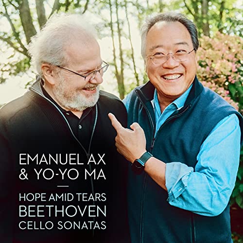 YO-YO MA & EMANUEL AX - HOPE AMID TEARS - BEETHOVEN: CELLO SONATAS (CD) on Sale