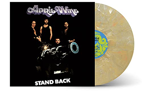 APRIL WINE - STAND BACK (CARAMEL & WHITE ORANGE SWIRLS VINYL 180G) Cheap