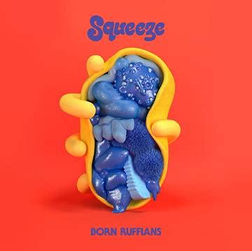 BORN RUFFIANS - SQUEEZE (TRANSPARENT CLOUDY RED VINYL DL CARD) (RSD) For Cheap