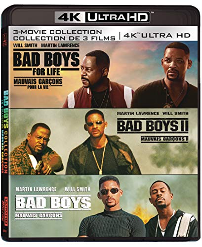 BAD BOYS FOR LIFE   BAD BOYS II   BAD BOYS - MULTI-FEATURE - 4K UHD [BLU-RAY] (BILINGUAL) Hot on Sale