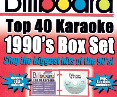 VARIOUS ARTISTS - BILLBOARD TOP 10 KARAOKE: 1990 S BOX SET (CD) Hot on Sale