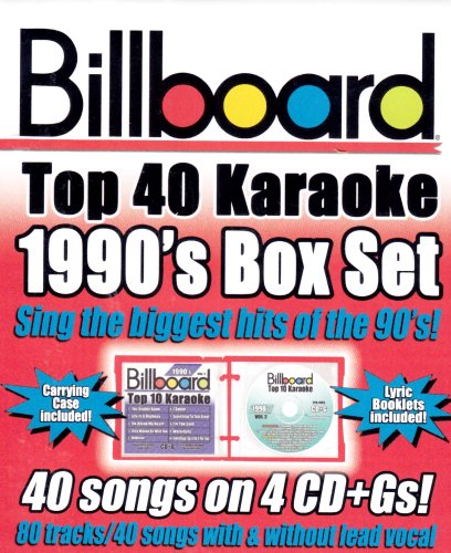 VARIOUS ARTISTS - BILLBOARD TOP 10 KARAOKE: 1990 S BOX SET (CD) Hot on Sale