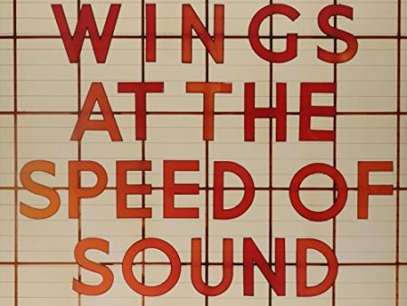 WINGS AT THE SPEED OF SOUND - 180GRAM ORANGE VINYL + SEALED For Cheap