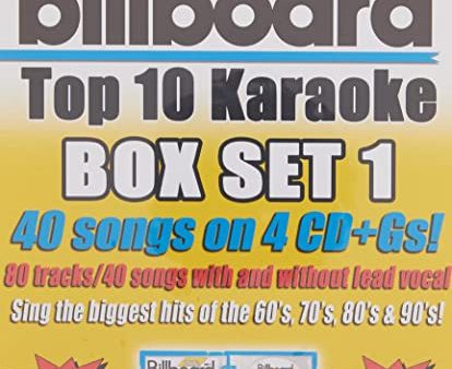 BILLBOARD KARAOKE - BILLBOARD BOX SET 1 (4 CD) (CD) For Sale