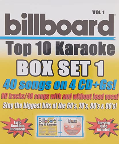 BILLBOARD KARAOKE - BILLBOARD BOX SET 1 (4 CD) (CD) For Sale