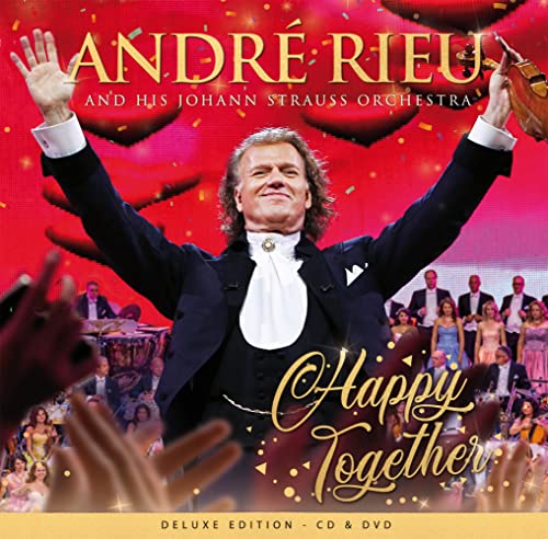 ANDR RIEU, JOHANN STRAUSS ORCHESTRA - HAPPY TOGETHER (CD + DVD) (CD) For Sale