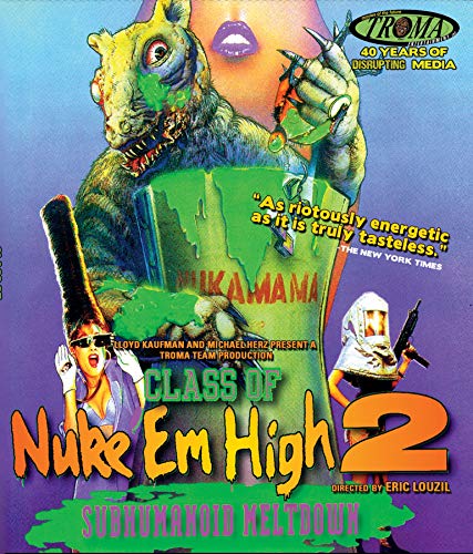 CLASS OF NUKE  EM HIGH 2: SUBHUMANOID MELTDOWN [BLU-RAY] Sale