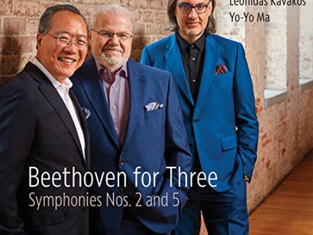 YO-YO MA, LEONIDAS KAVAKOS & EMANUEL AX - BEETHOVEN FOR THREE: SYMPHONIES NOS. 2 AND 5 (CD) on Sale