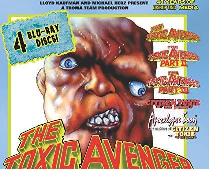 THE TOXIC AVENGER COLLECTION [BLU-RAY] For Cheap