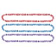 Happy New Year Multi  Bead Discount