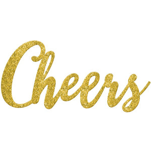 Cheers Glitter Giant Photo Prop Fashion