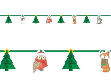 Winter Friends Honeycomb Garland Online Sale