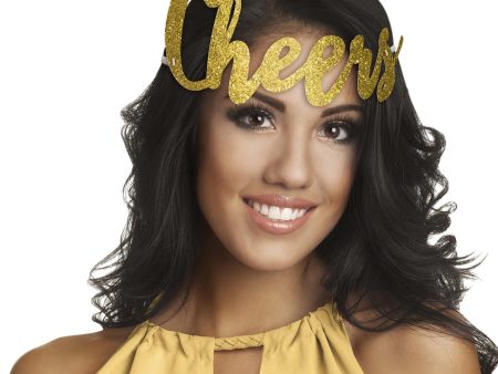 Cheers Glitter Headband 12cm Fashion