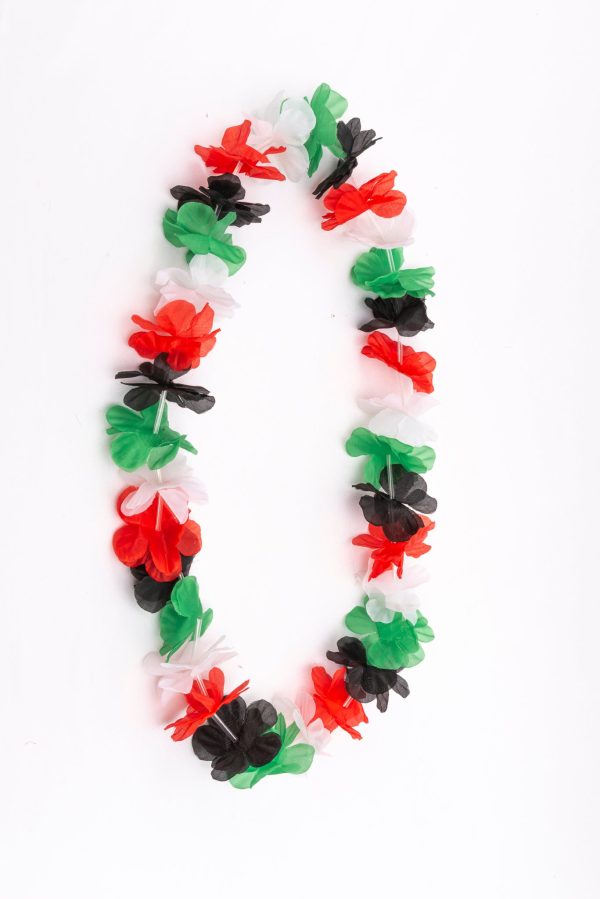 UAE Lei Red, Green, White, Black 40 inch  (101.6 cm) Discount