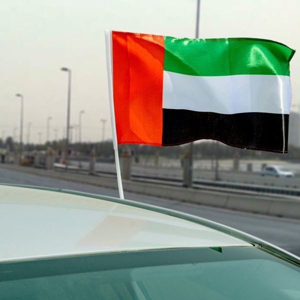 UAE Car Flag 48 x 24.4 cm For Sale