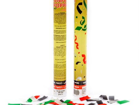 UAE Large Confetti Poppers 40cm X 5cm (sold per piece) For Discount